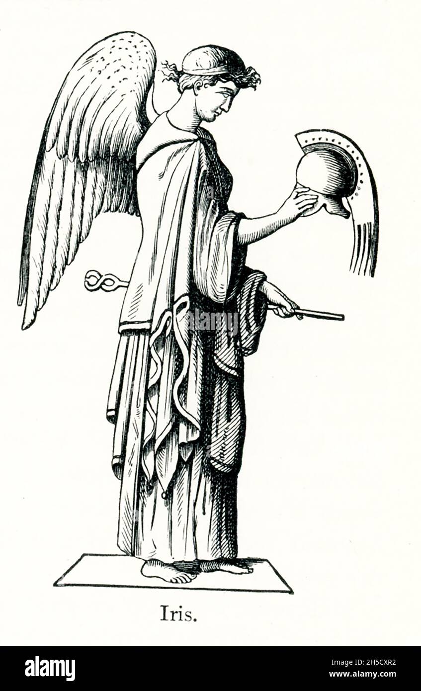Iris era la diosa del arco