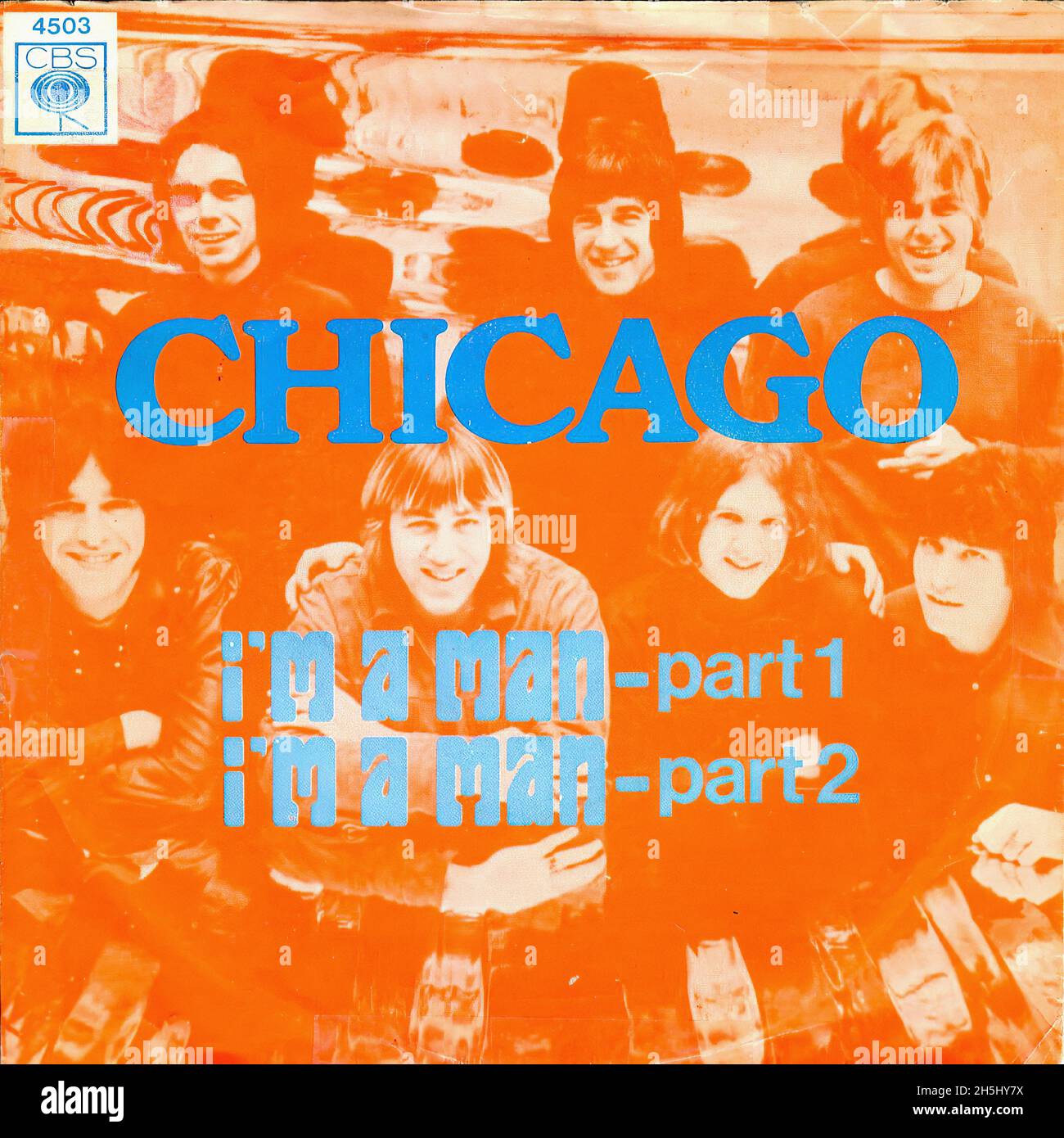 Portada de un solo disco vintage - Chicago - I'm A Man - NL - 1969  Fotografía de stock - Alamy