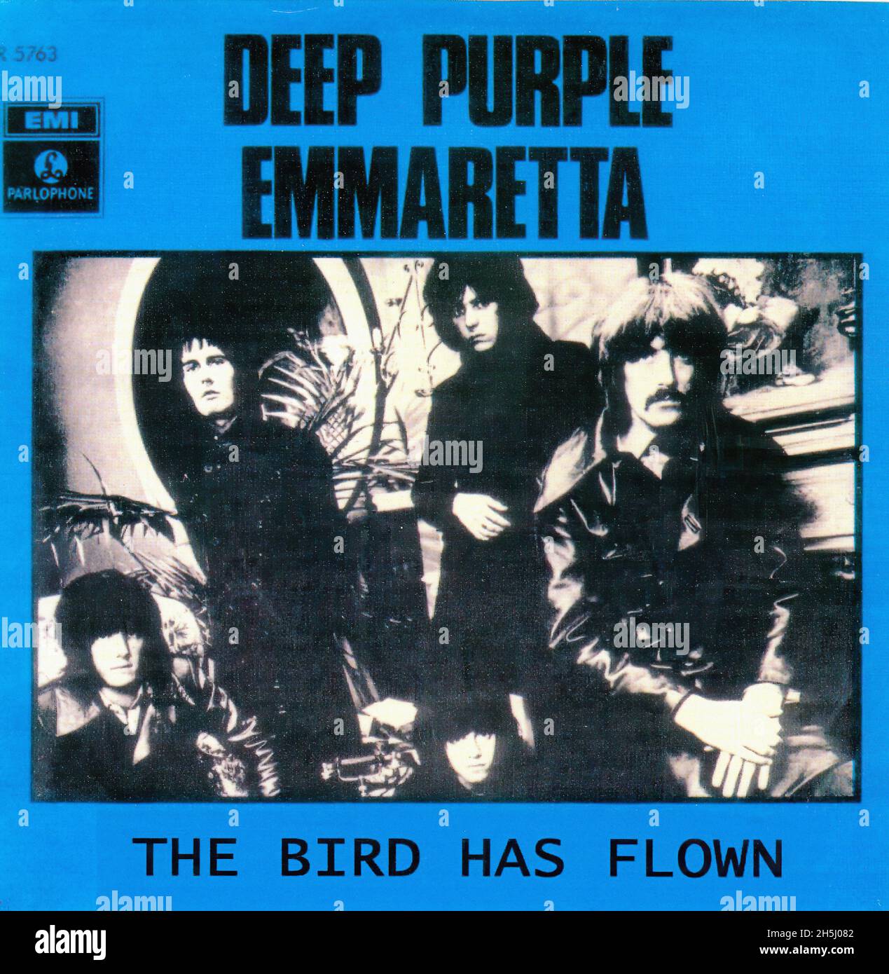 Portada de un solo disco vintage - Deep Purple - Emmaretta - Den - 1968  Fotografía de stock - Alamy