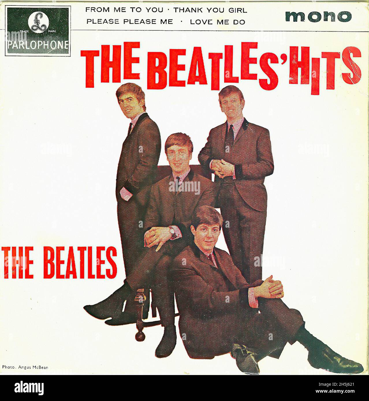 Vintage single record cover - Beatles, The - The Beatles' Hits - EP - UK -  1963 Fotografía de stock - Alamy