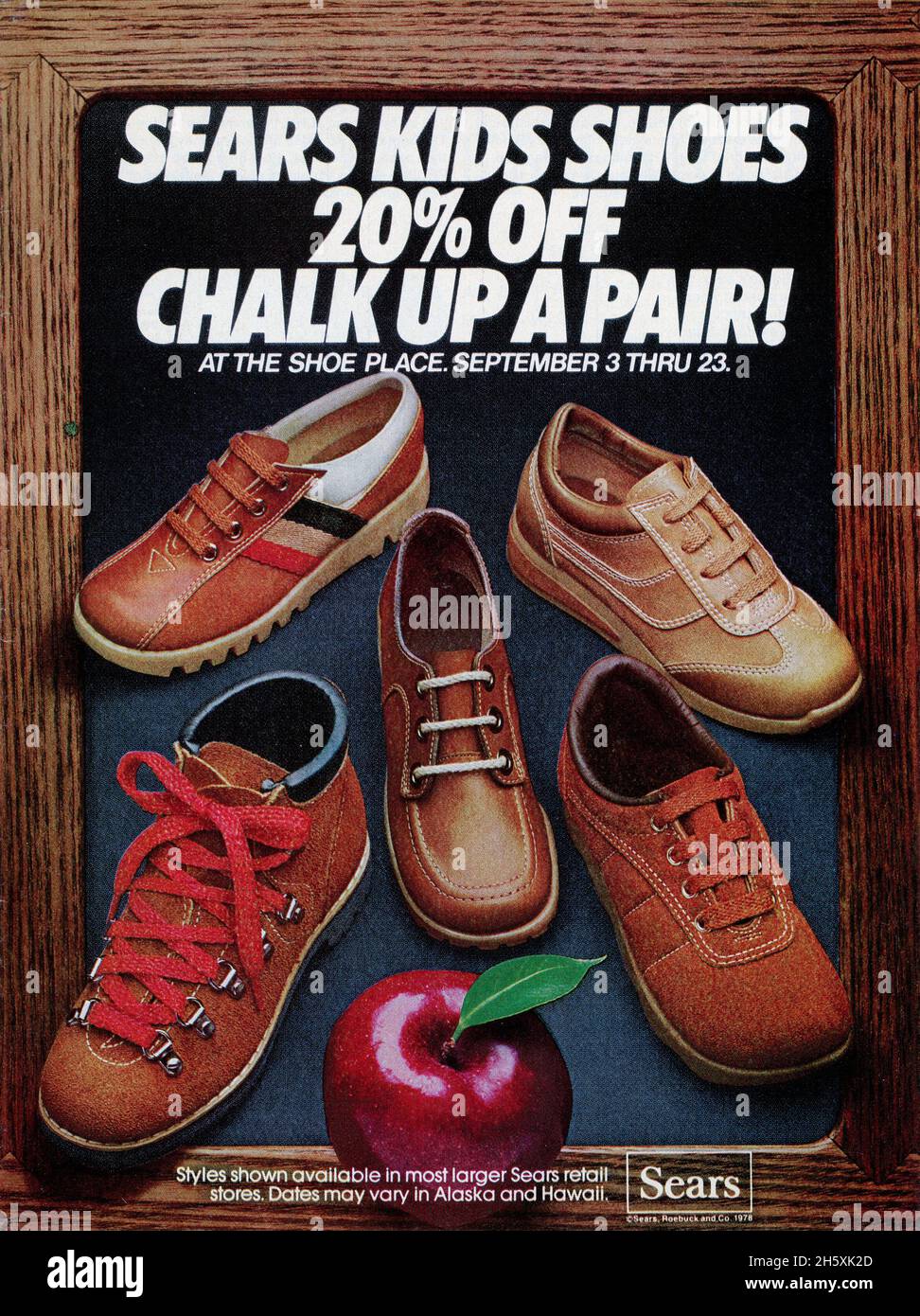 Anuncio De Zapatos Para Niños Fotos e Imágenes de stock - Alamy