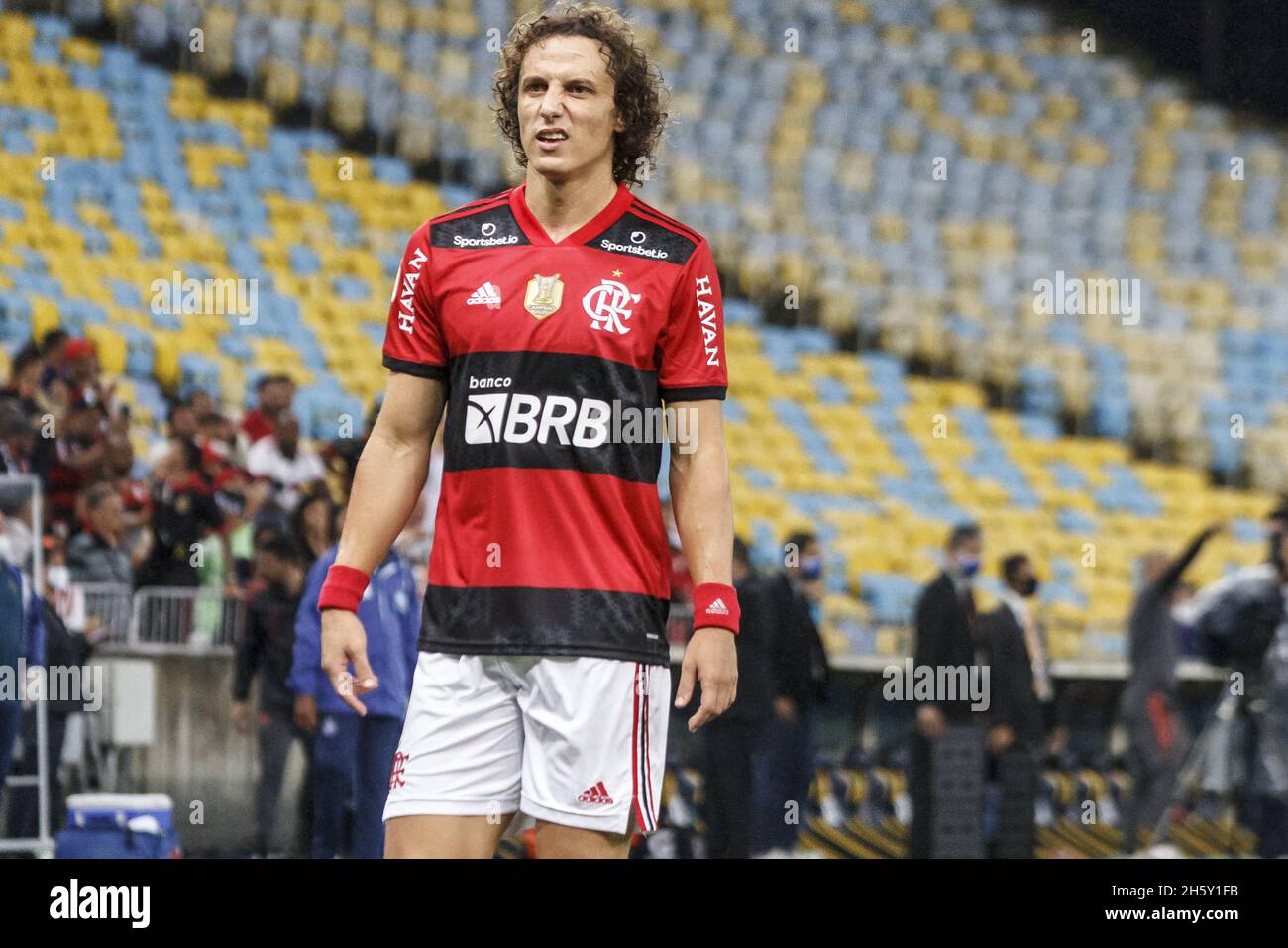 Río de Janeiro, Río de Janeiro, Brasil. 12th Nov, 2021. Campeonato  Brasileño de Fútbol: Flamengo y Bahia. 11 de noviembre de 2021, Río de  Janeiro, Brasil: David Luiz, del equipo Flamengo, durante