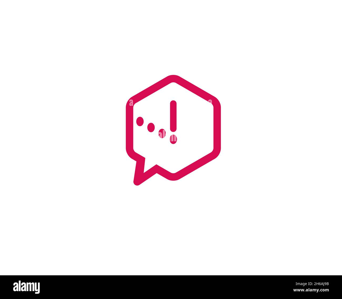 Creative Colorful Box Chat Logo Diseño de símbolos vectoriales Ilustración Ilustración del Vector