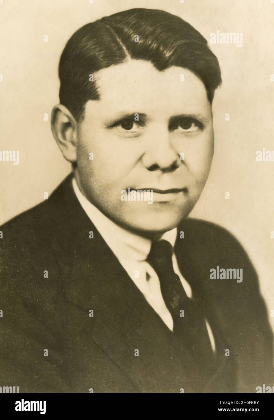 Ewan Clague, Comisionado de Estadísticas Laborales de Estados Unidos, EE.UU. 1947 Foto de stock