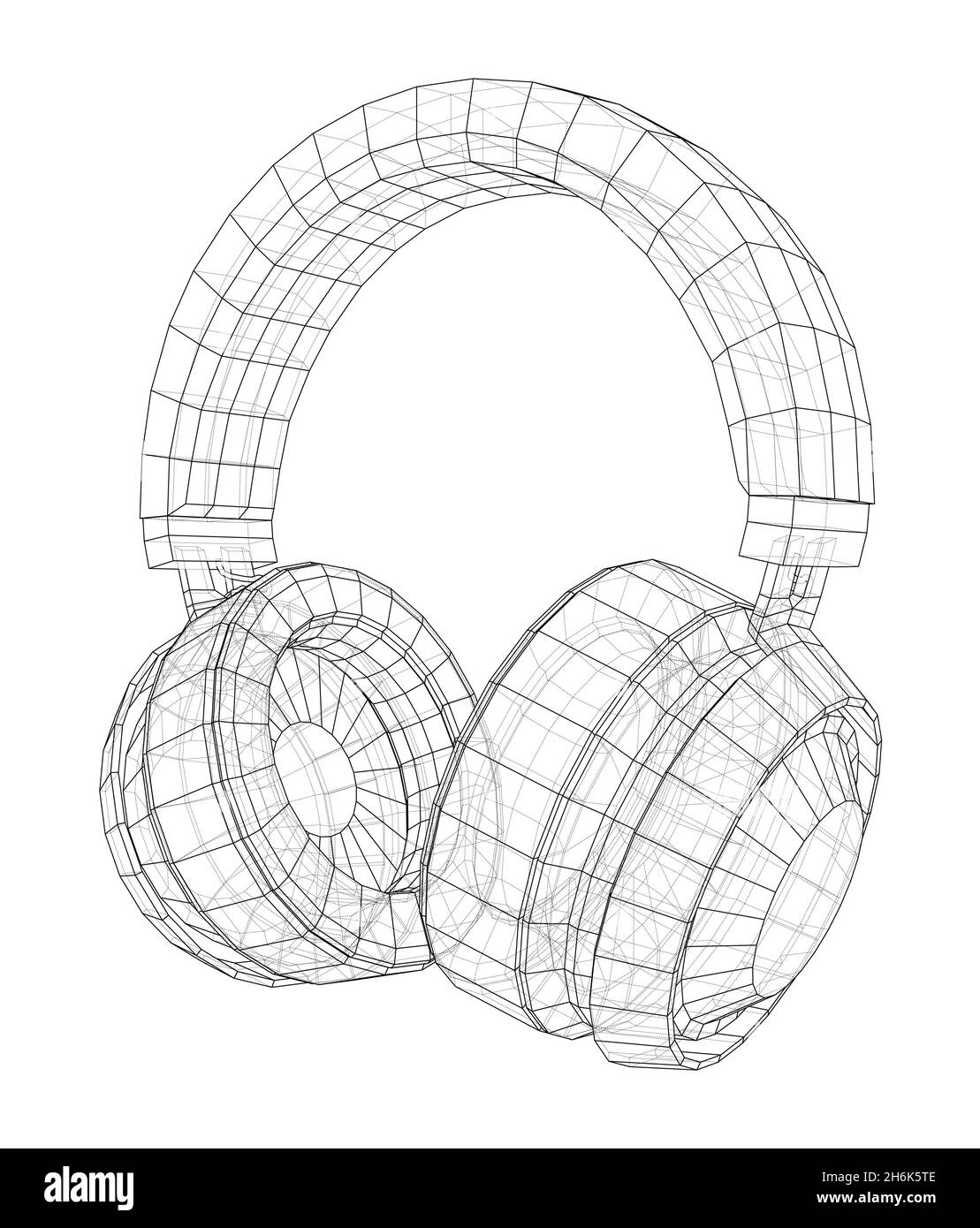 Descripción del concepto de auriculares Fotografía de stock - Alamy