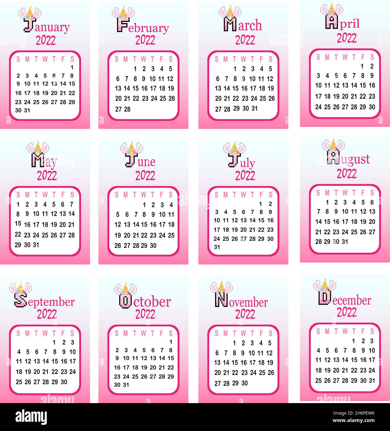 Calendario 2022 español fotografías e imágenes de alta resolución Alamy