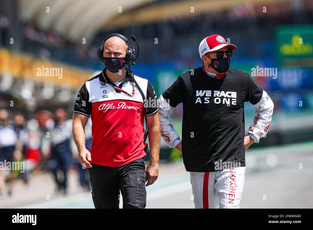 Sao Paulo, Brasil. 14th Nov, 2021. # 7 Kimi Raikkonen (FIN, Alfa Romeo Racing ORLEN), F1 Gran Premio de Brasil en el Autodromo José Carlos Pace el 14 de noviembre de 2021 en Sao Paulo, Brasil. (Foto de HOCH ZWEI) Crédito: dpa/Alamy Live News Foto de stock