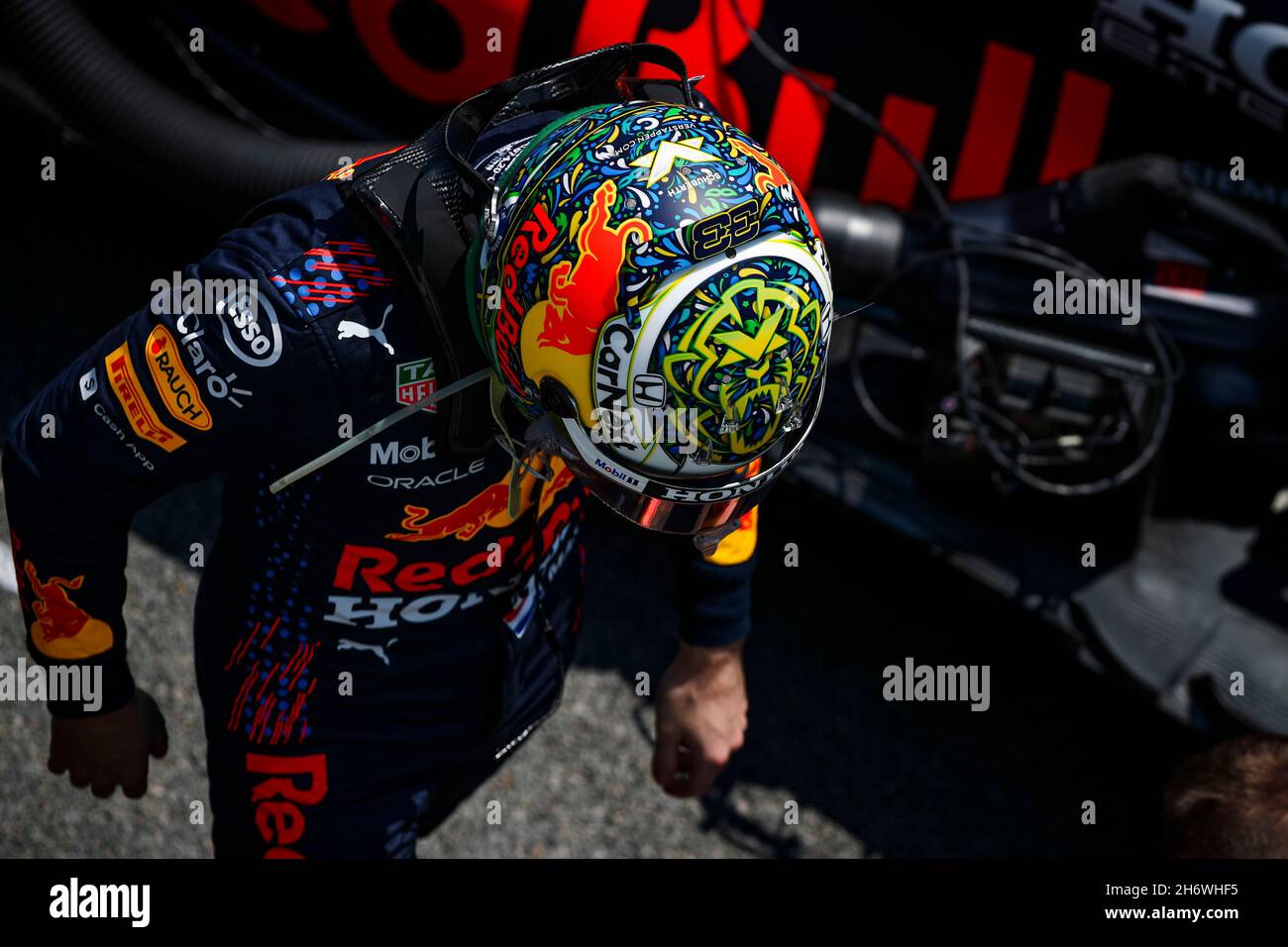 Sao Paulo, Brasil. 14th Nov, 2021. # 33 Max Verstappen (NED, Red Bull Racing), F1 Gran Premio de Brasil en el Autodromo José Carlos Pace el 14 de noviembre de 2021 en Sao Paulo, Brasil. (Foto de HOCH ZWEI) Crédito: dpa/Alamy Live News Foto de stock