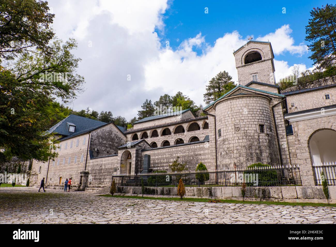 Cetinje manastir, monasterio, Cetinje, Montenegro, Europa Foto de stock