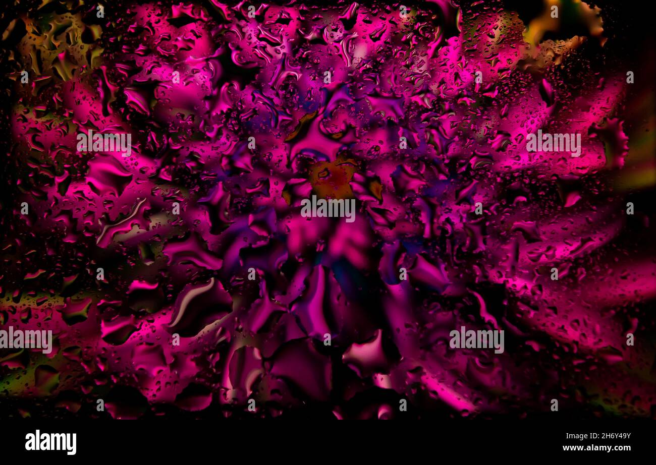 fondo abstracto de color full hd, fondo de pantalla abstracto con gotas de  agua, 4k fondo de color, gotas de agua Fotografía de stock - Alamy
