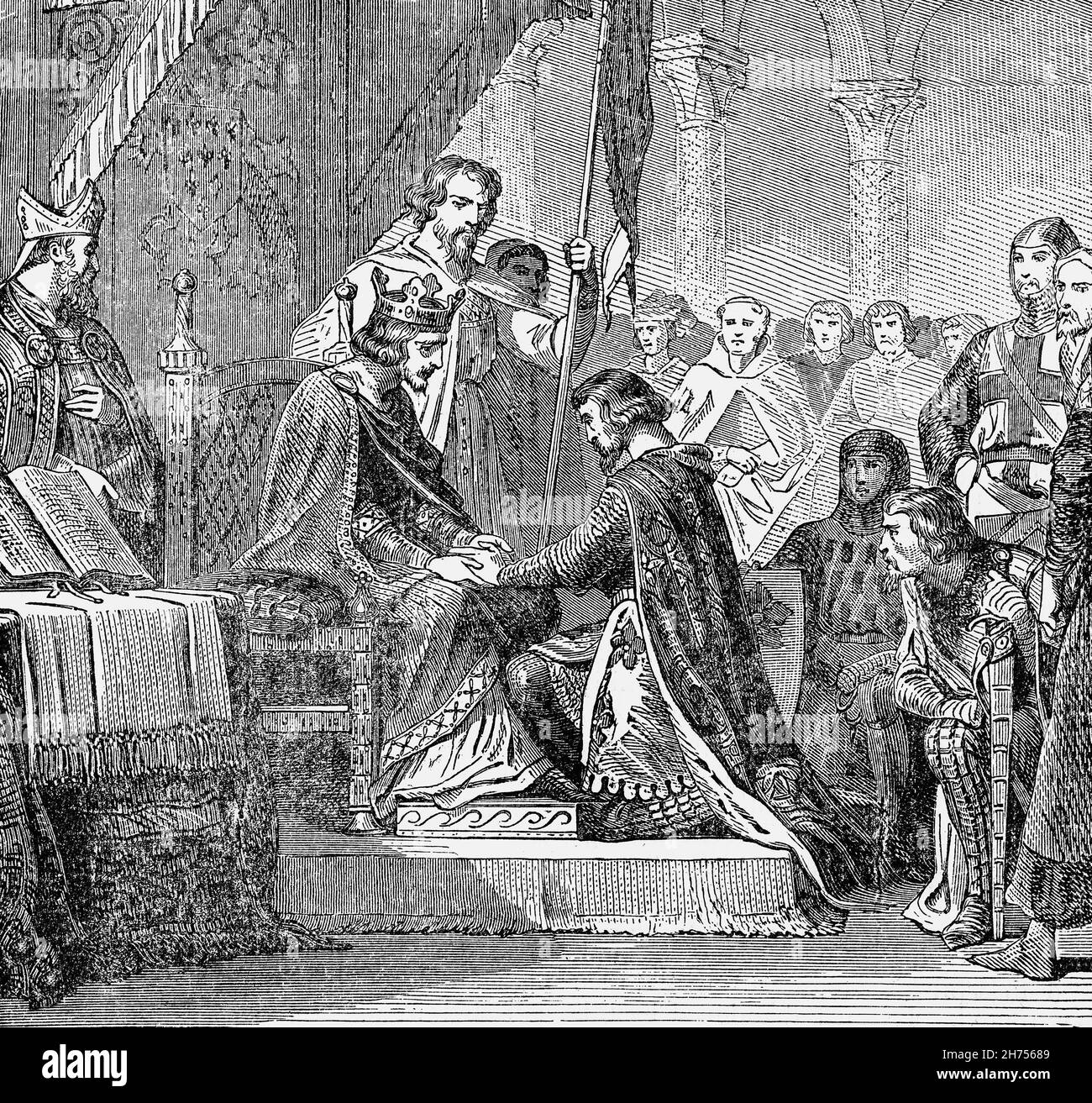 Rey De Francia De La Casa De Valois Im genes De Stock En Blanco Y Negro