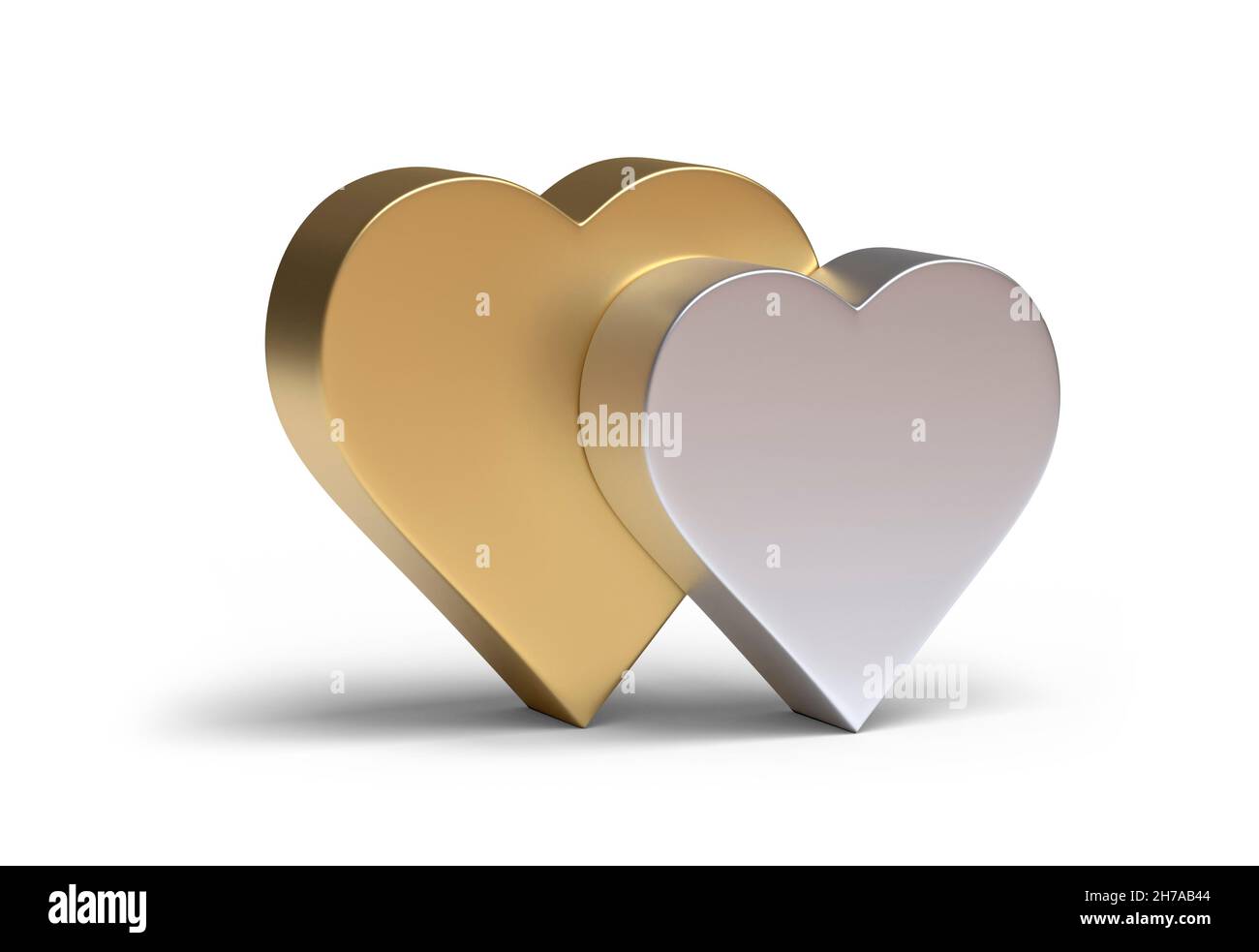 Dibujos animados dos corazones felices fotografías e imágenes de alta  resolución - Alamy