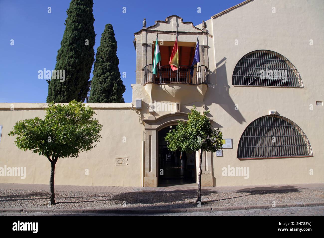 Biblioteca Pública / Biblioteca Pública del Estado Córdoba España Foto de stock