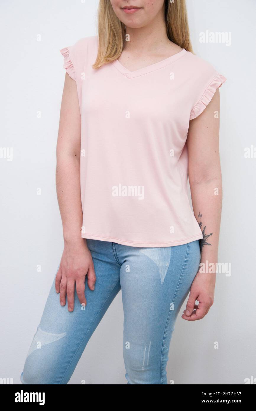 Blusa mujer rosa 2025