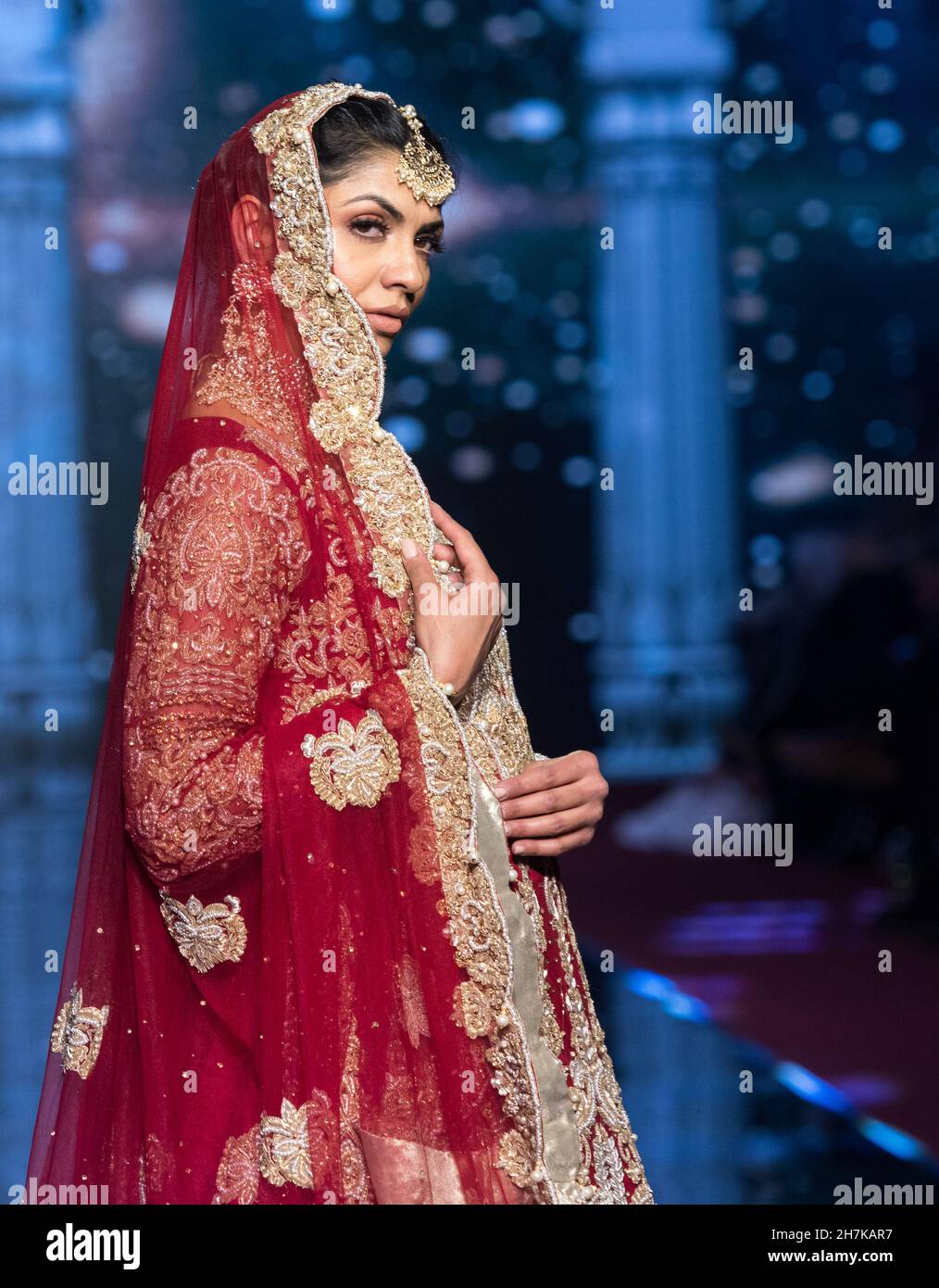 National Asian Wedding show 2021 Londres - India Fashion Week 2021 Londres Foto de stock