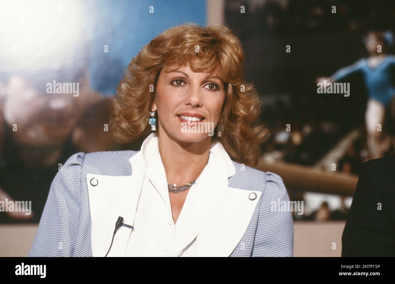 Christine Caron, campeona olímpica francesa de natación (conocida como