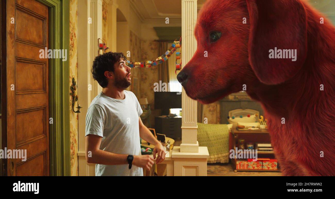 EE.UU. Jack Whitehall en (C) Paramount Pictures NUEVA PELÍCULA: Clifford  The Big Red Dog (2021) . Argumento: El amor de una joven por un pequeño  cachorro llamado Clifford hace que el perro