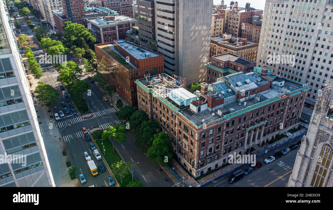 Barnard College, UWS, Manhattan, Nueva York, Estados Unidos Foto de stock