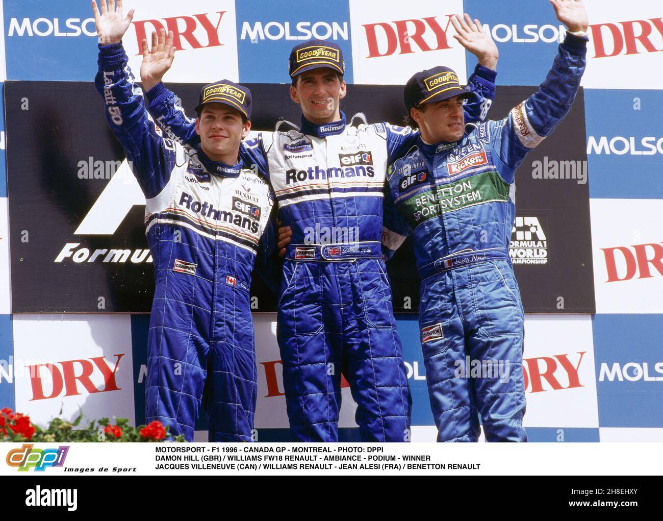 F1, Jean Alesi, Benetton, Renault, GP de Alemania 1997 Fotografía de stock  - Alamy