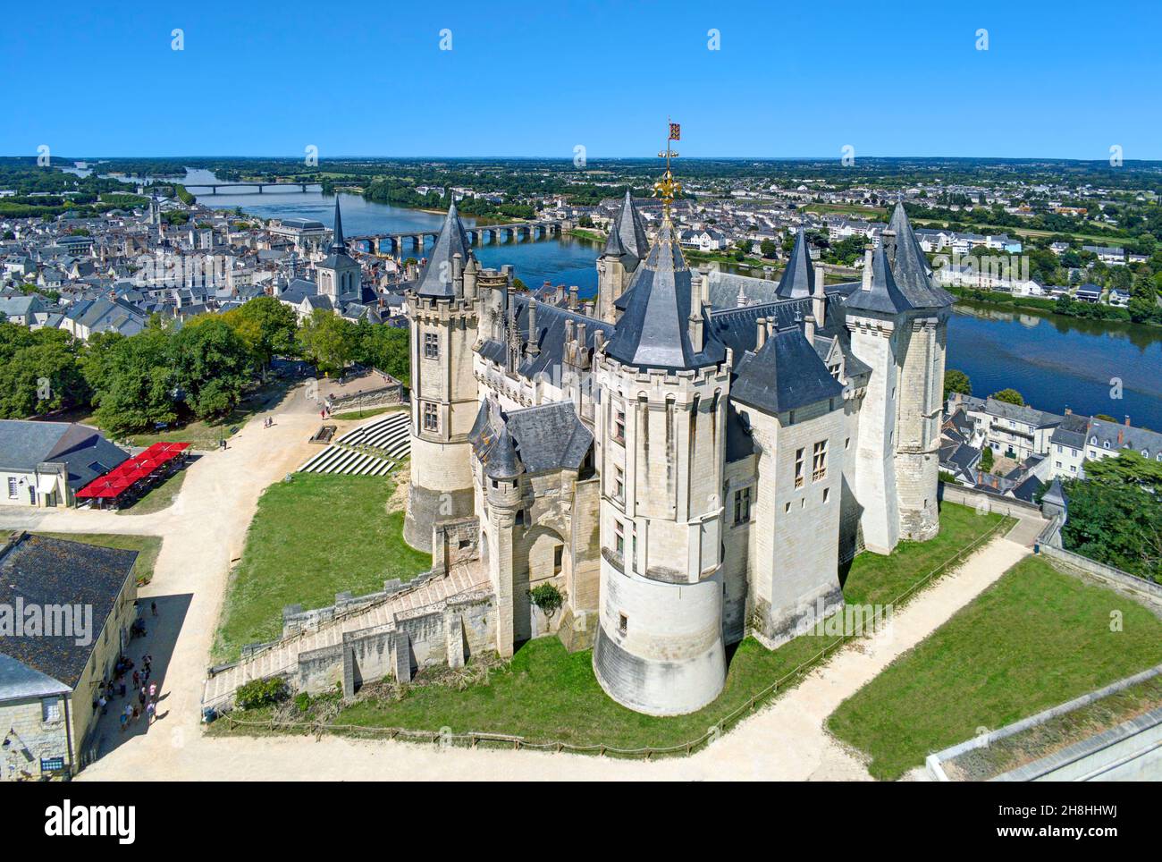 Francia, Maine y Loira, el valle del Loira, declarado Patrimonio de la