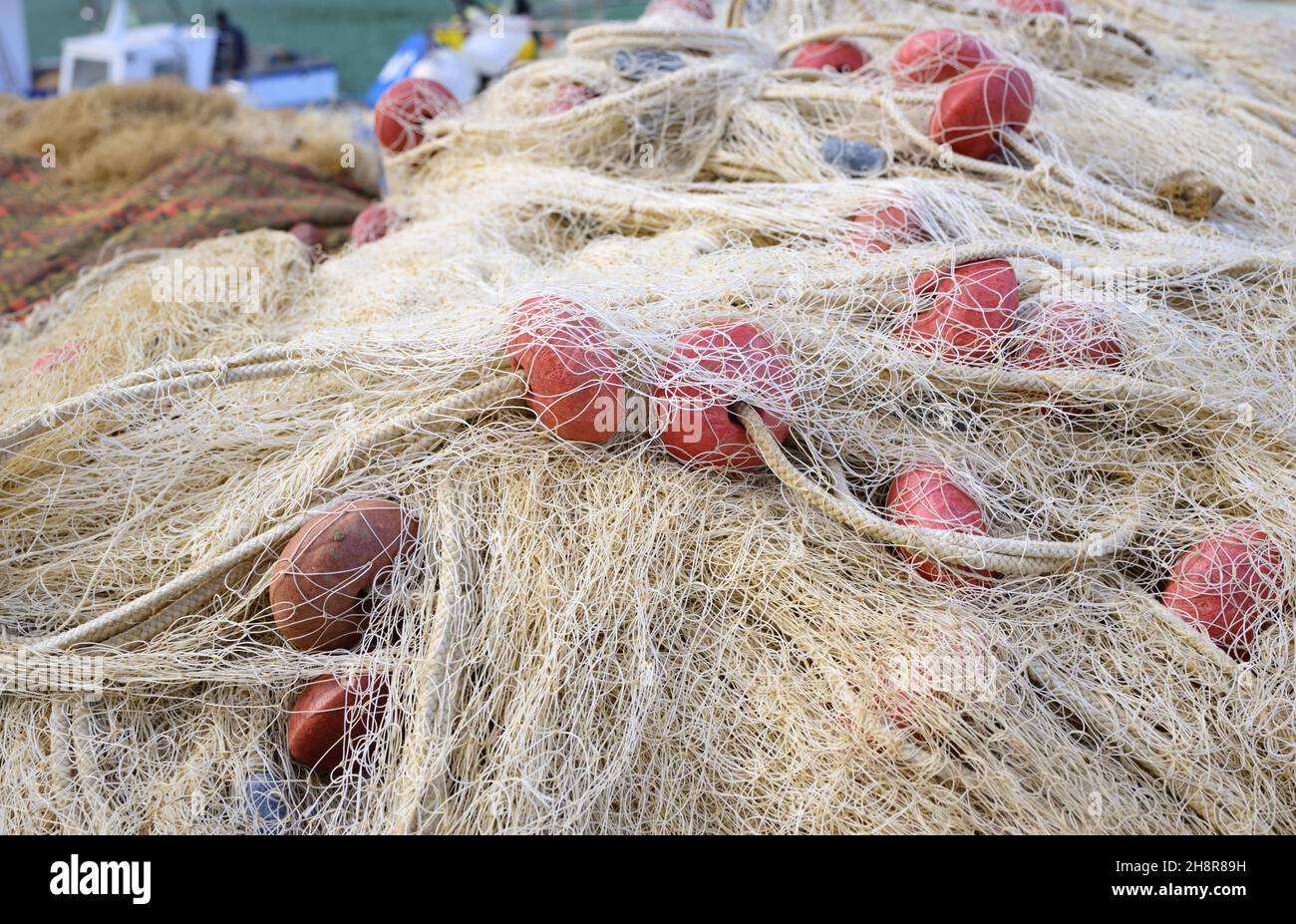 Fondo de la red de pesca fotografías e imágenes de alta resolución - Alamy