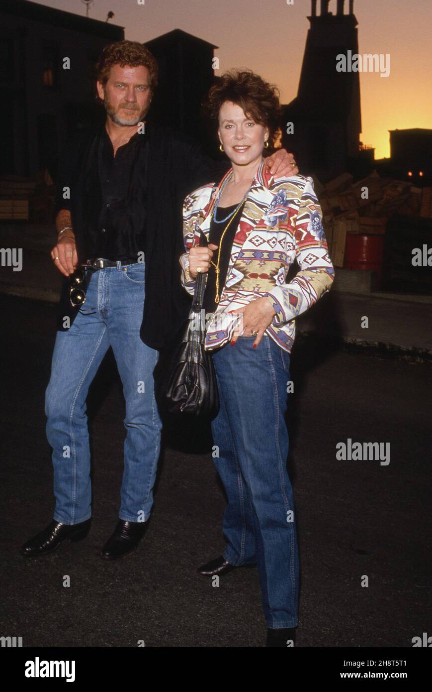 Elizabeth Montgomery y Robert Foxworth Circa 1980's Crédito Ralph Dominguez/MediaPunch