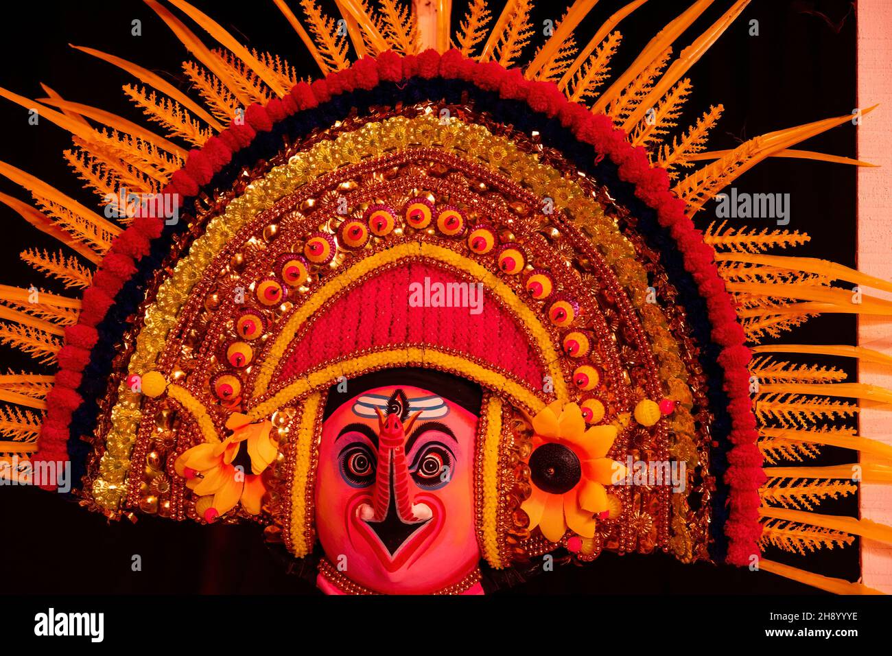 Famoso,almizcle,de Lord Ganesha,hecho,por pueblo,Charida,Purulia , distrito,Bengala Occidental,India Foto de stock