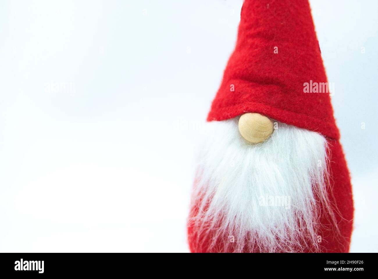 Navidad 40cm Luz Blanco Copo de nieve de niño escandinavo GNOME Gonk Red Hat 