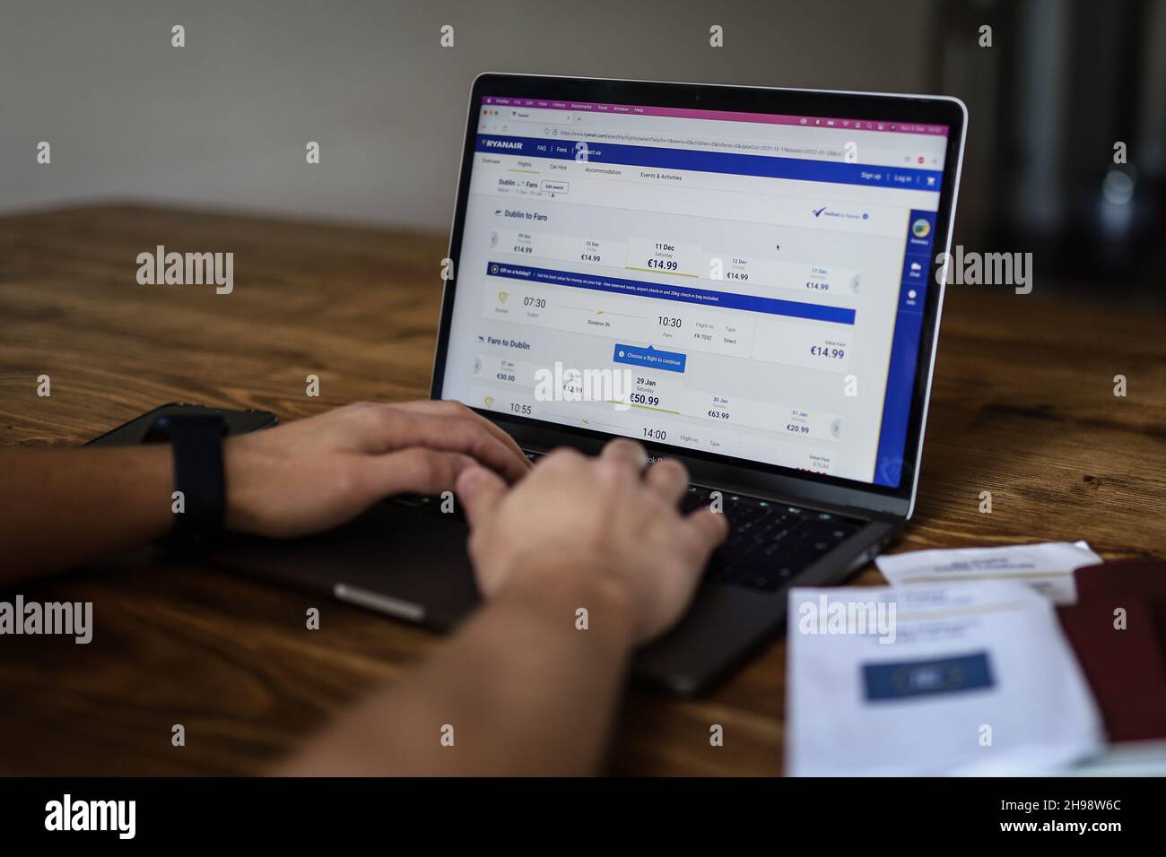 Ryanair Web Fotos e Imágenes de stock - Alamy