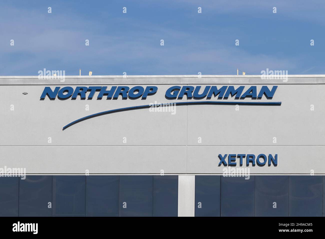 Cincinnati - Circa Diciembre 2021: Sede de Xetron, filial de Northrop Grumman. Northrop Grumman y Xetron desarrollan software y sistemas de comunicaciones Foto de stock