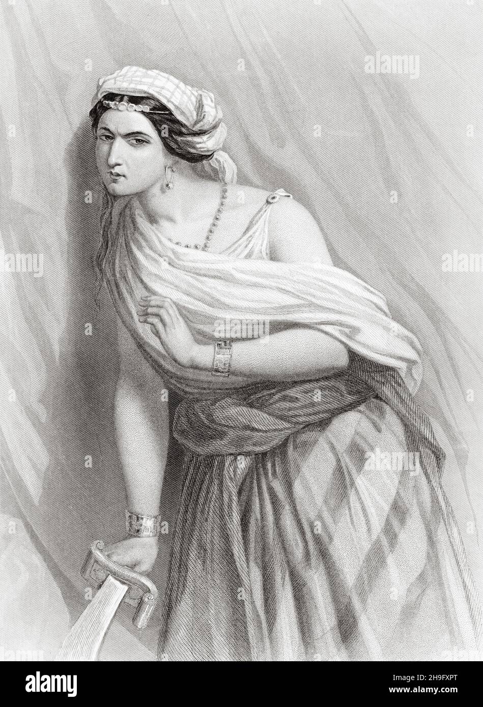 Judith, hija de Merari y esposa de Manasés, de la tribu de Simeón