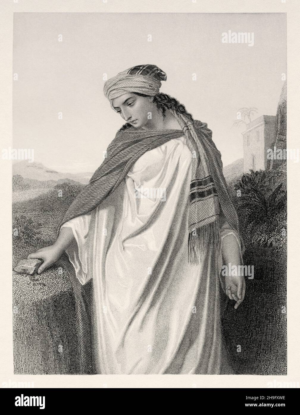 Zipporah, midianita esposa de Moisés y una de las siete hijas de Jethro, sacerdote de Madián Zipporah, midianita esposa de Moisés y una de las siete hijas de Jethro, sacerdote de Madián