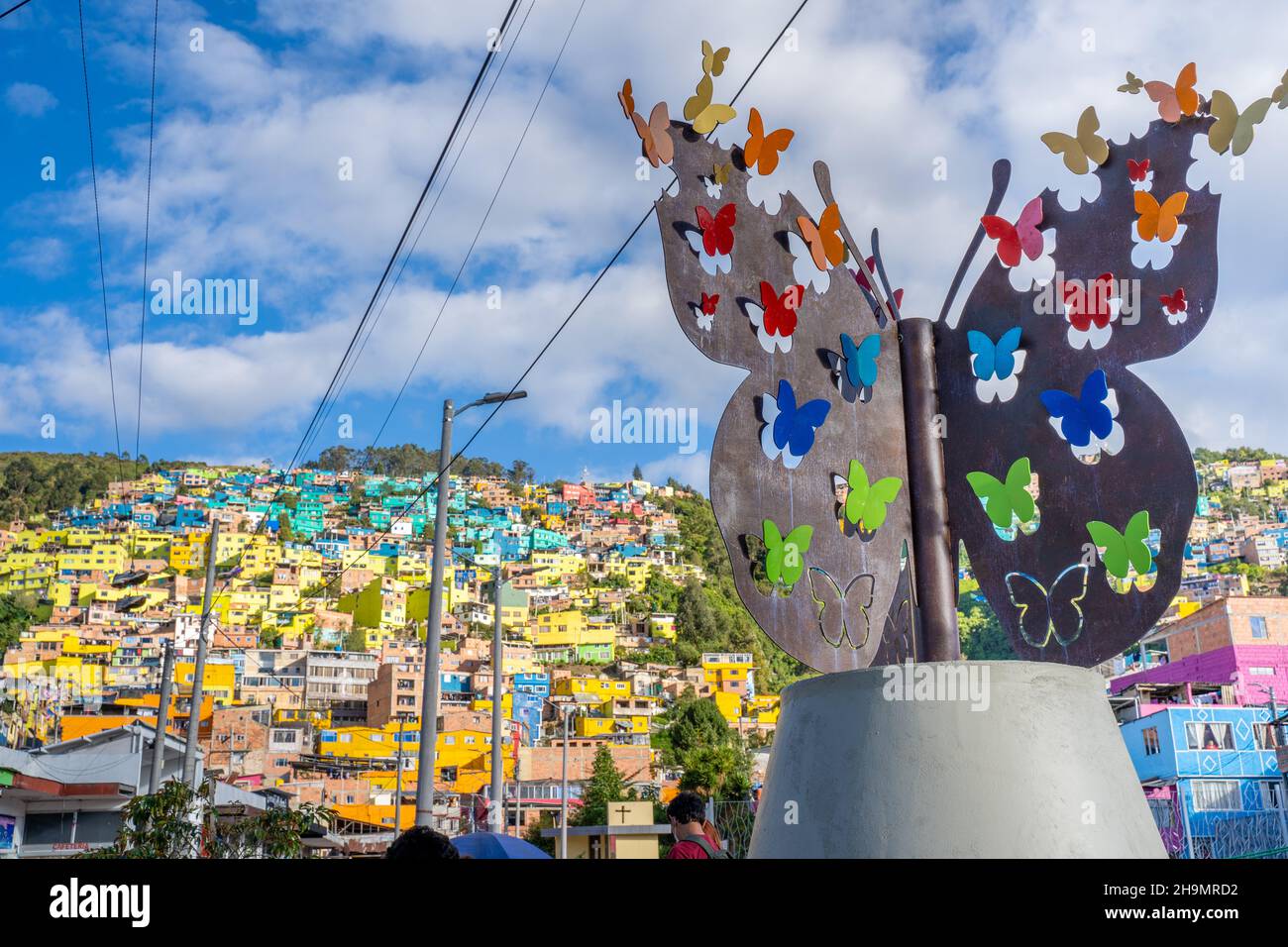 Localidad de Usaquen, Bogotá, Colombia, 4 de diciembre de 2021. Barrio