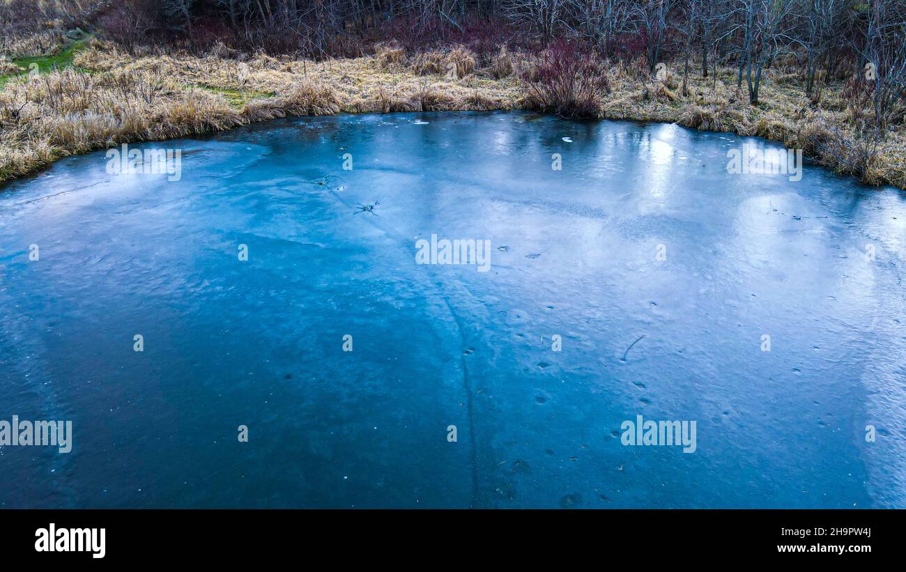 Los estanques escondidos están esparcidos por