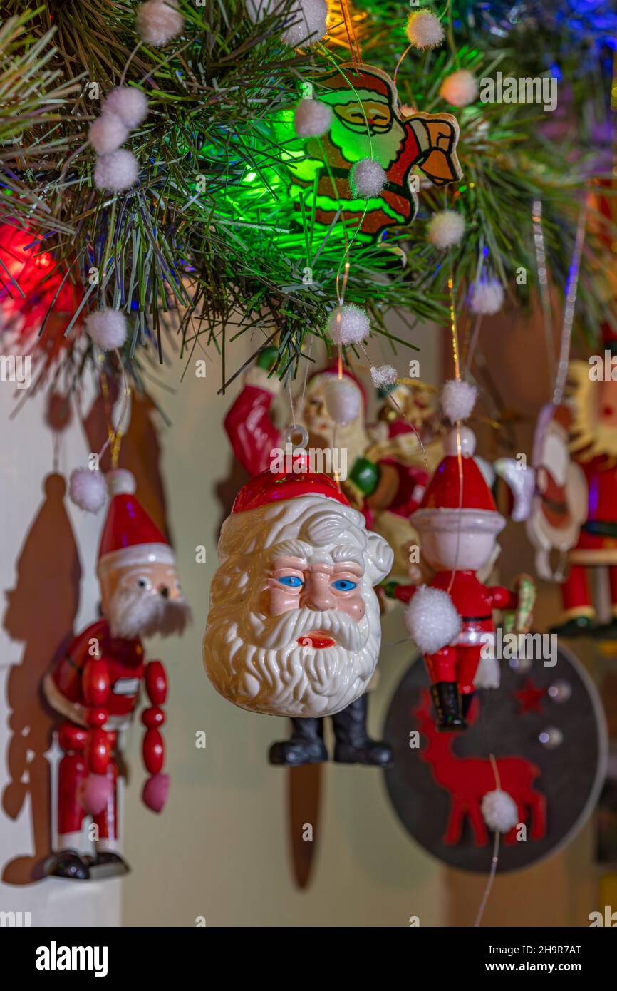 Decoración tradicional navideña navideña Foto de stock