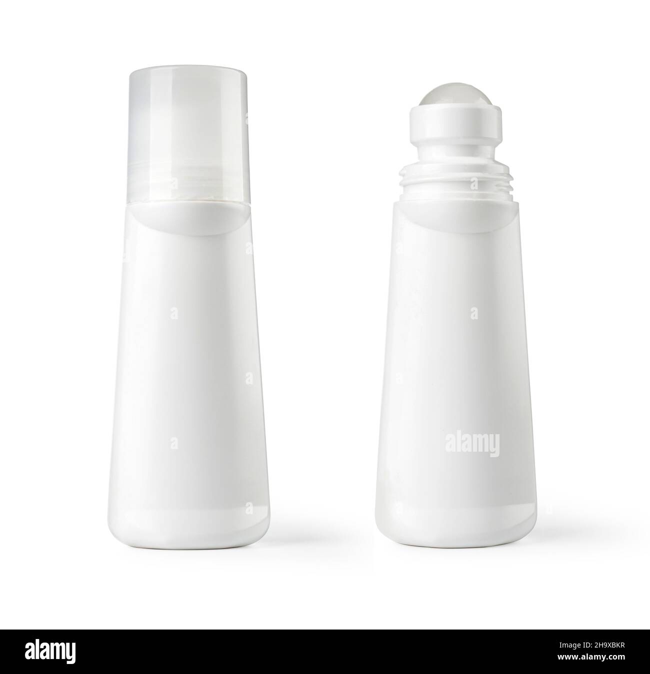 desodorante de bolas estañado sobre fondo blanco con trazado de recorte  Fotografía de stock - Alamy