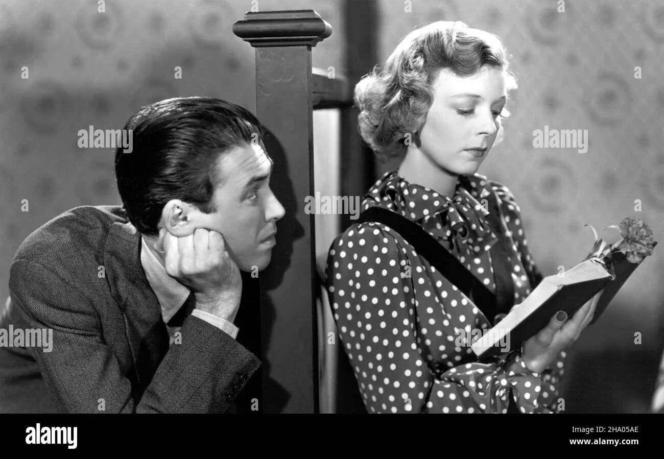 La TIENDA DE LA ESQUINA DE 1940 películas de MGM con Margaret Sullivan y James Stewart Foto de stock