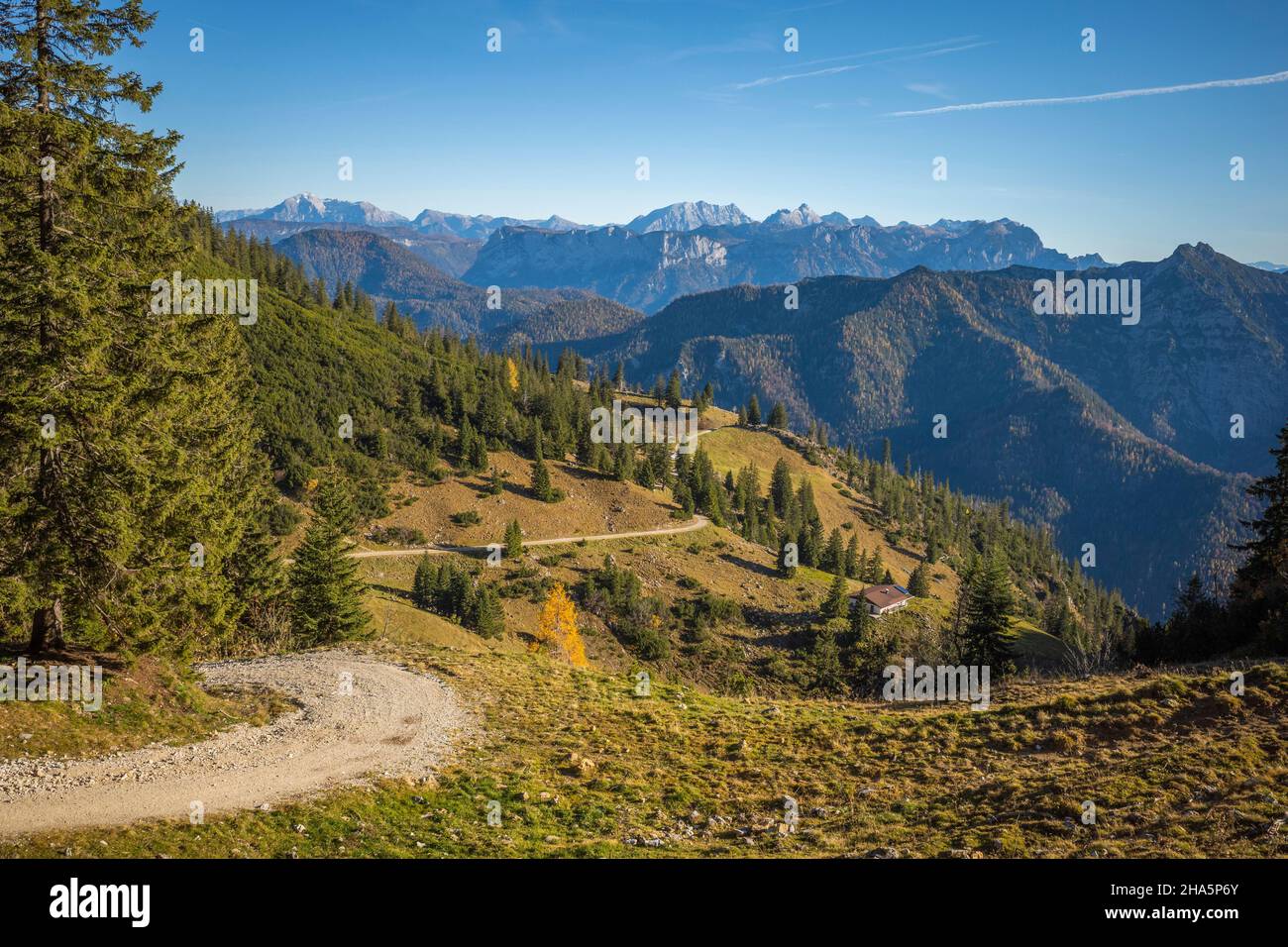 alemania,baviera,ruhpolding Foto de stock