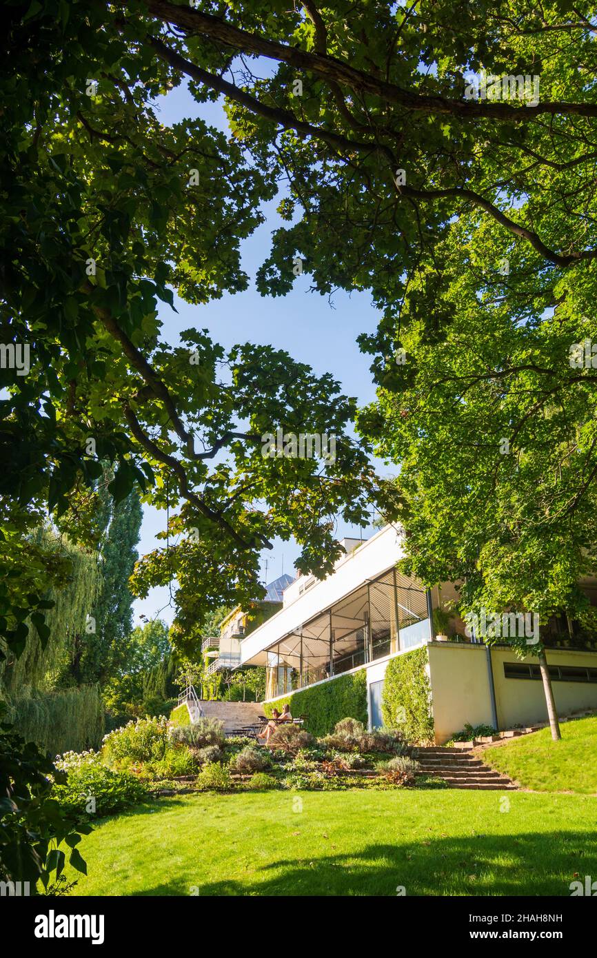 Brno (Brünn): Villa Tugendhat, casa construida según los planos por el ...