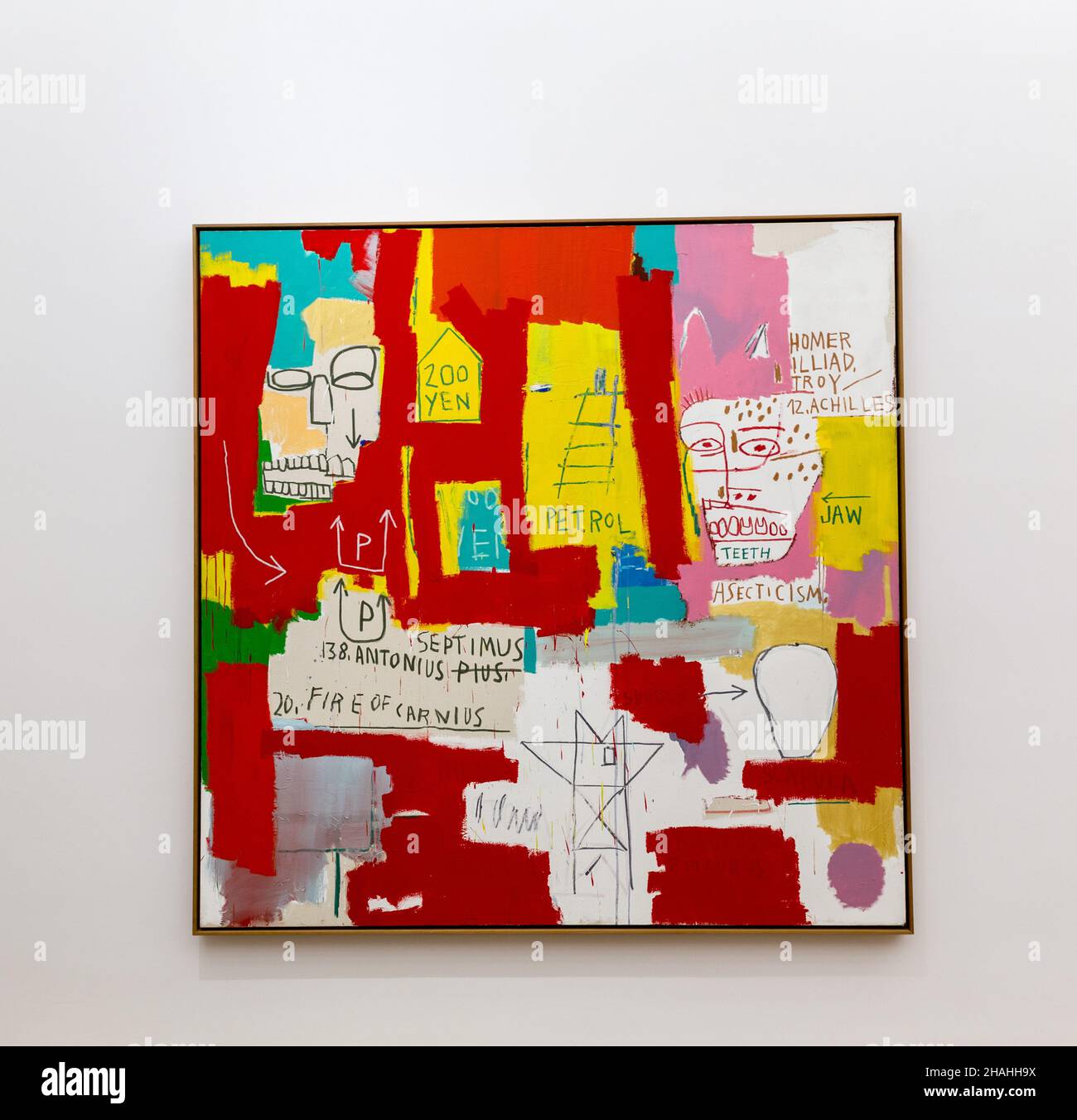 Dos cabezas de JeanMichel Basquiat Fotografía de stock Alamy