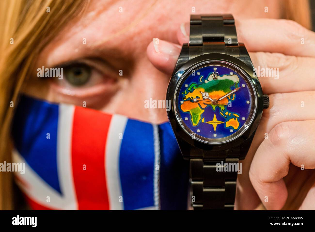 Londres Reino Unido. 14th de Dic de 2021. Rolex personalizado por