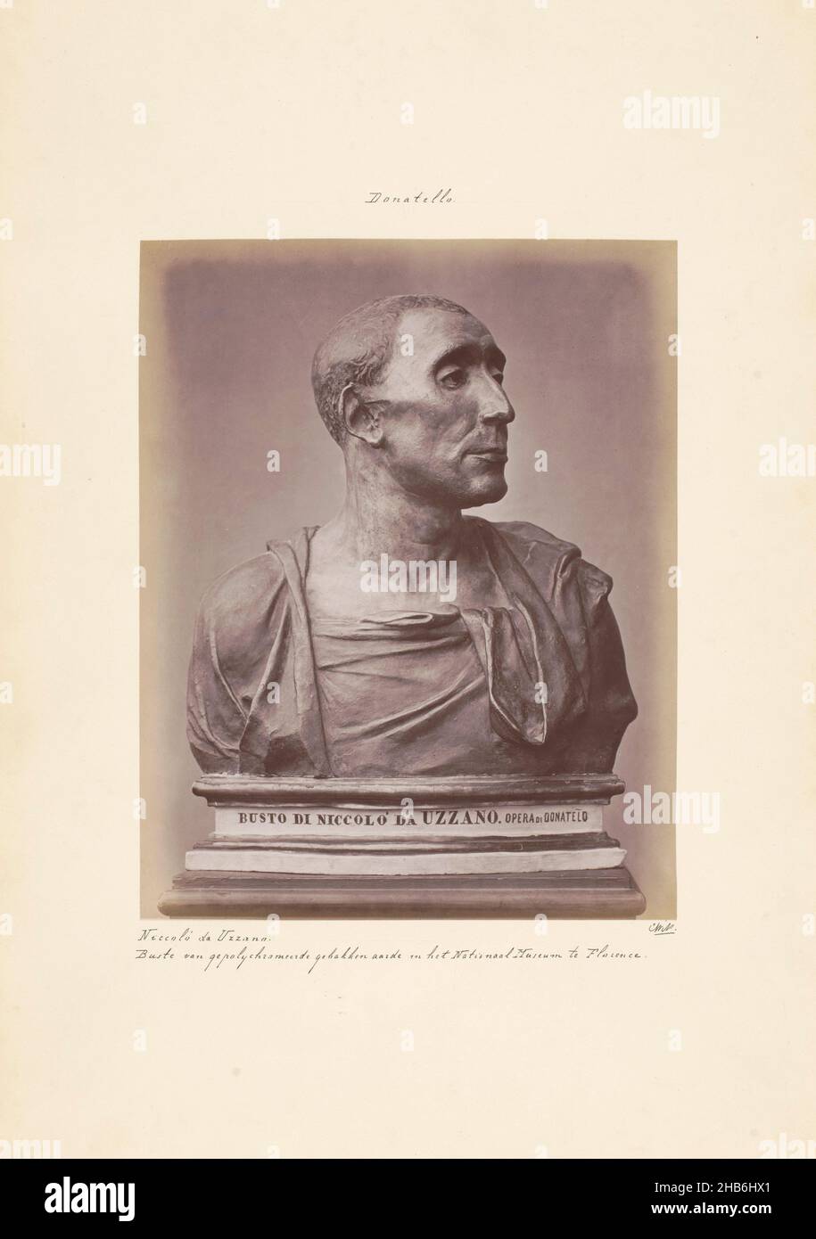 Busto De Niccolo Da Uzzano Fotos e Imágenes de stock Alamy