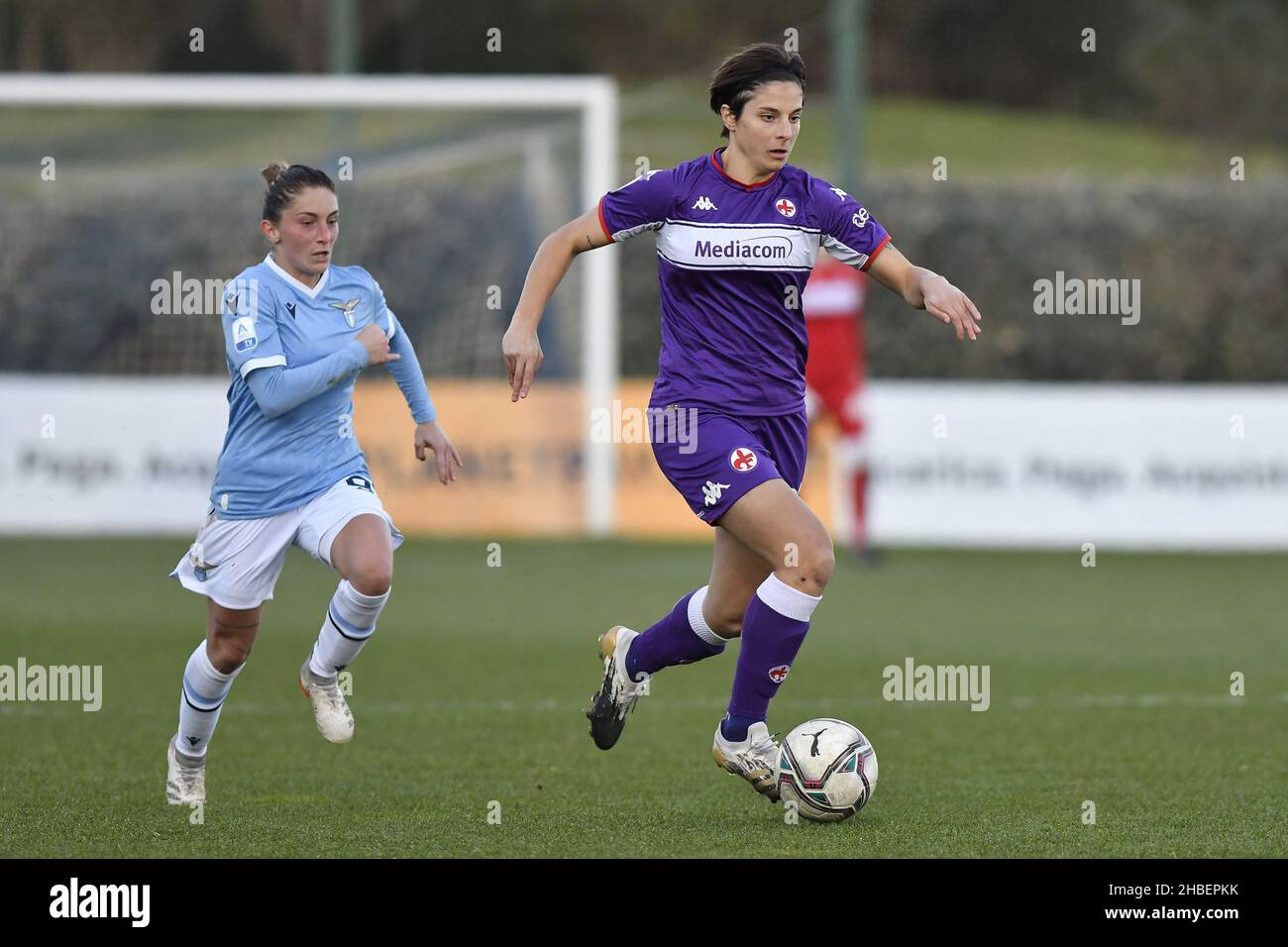 Veronica Boquete (AC Milan) and Sara Baldi (ACF Fiorentina Femminile)  during AC Milan vs ACF Fiorentina fem - Photo .LiveMedia/Francesco  Scaccianoce Stock Photo - Alamy