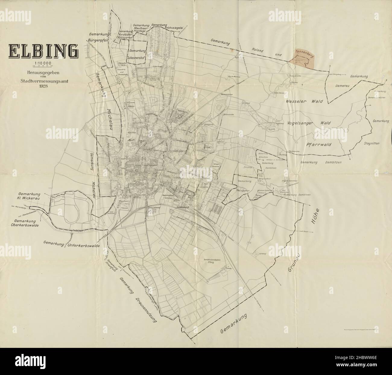 Mapa de elblag fotografías e imágenes de alta resolución Alamy