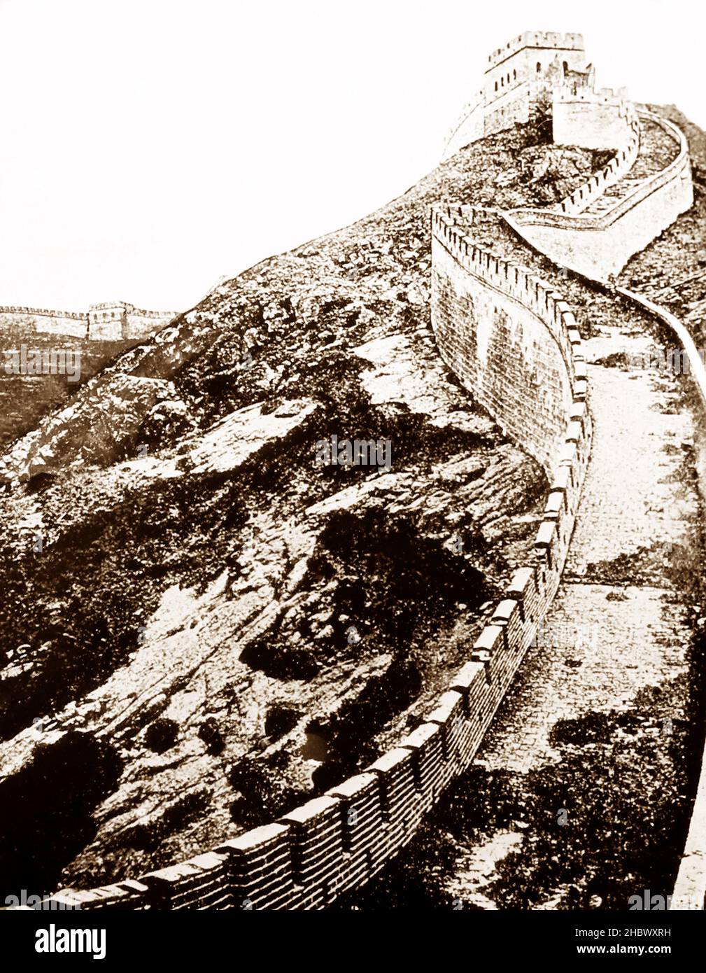 La Gran Muralla China, a principios de 1900s Fotografía de stock - Alamy La Gran Muralla China, a principios de 1900s Fotografía de stock - Alamy