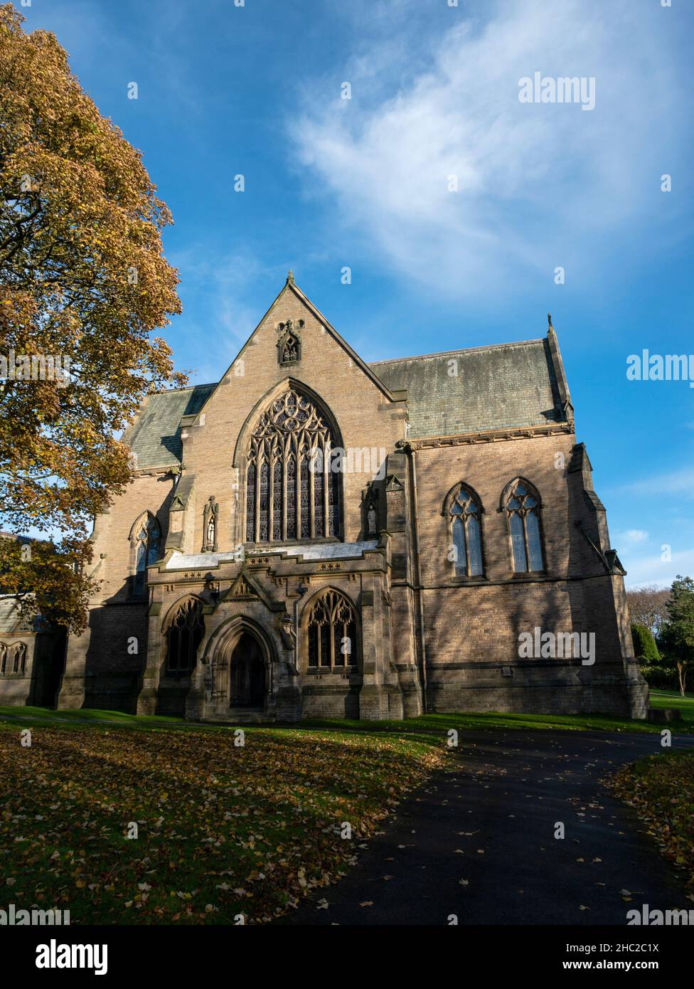 St Cuthbert's Chapel, Ushaw Historic House, Chapels & Gardens, Durham, Inglaterra, REINO UNIDO. Foto de stock