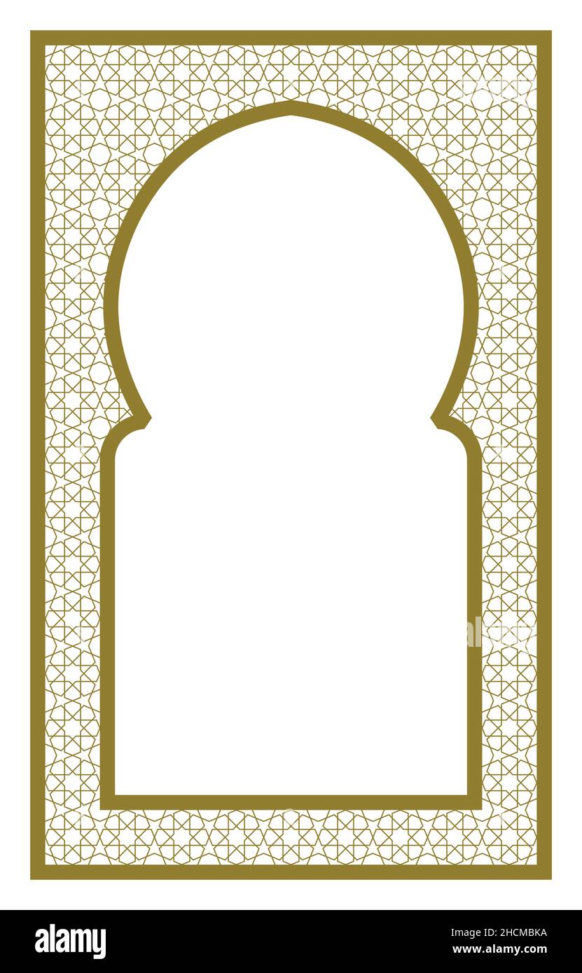 Marco Cuadrado Negro Decorativo, Árabe, Estilo Oriental. Ilustraciones svg,  vectoriales, clip art vectorizado libre de derechos. Image 60700878