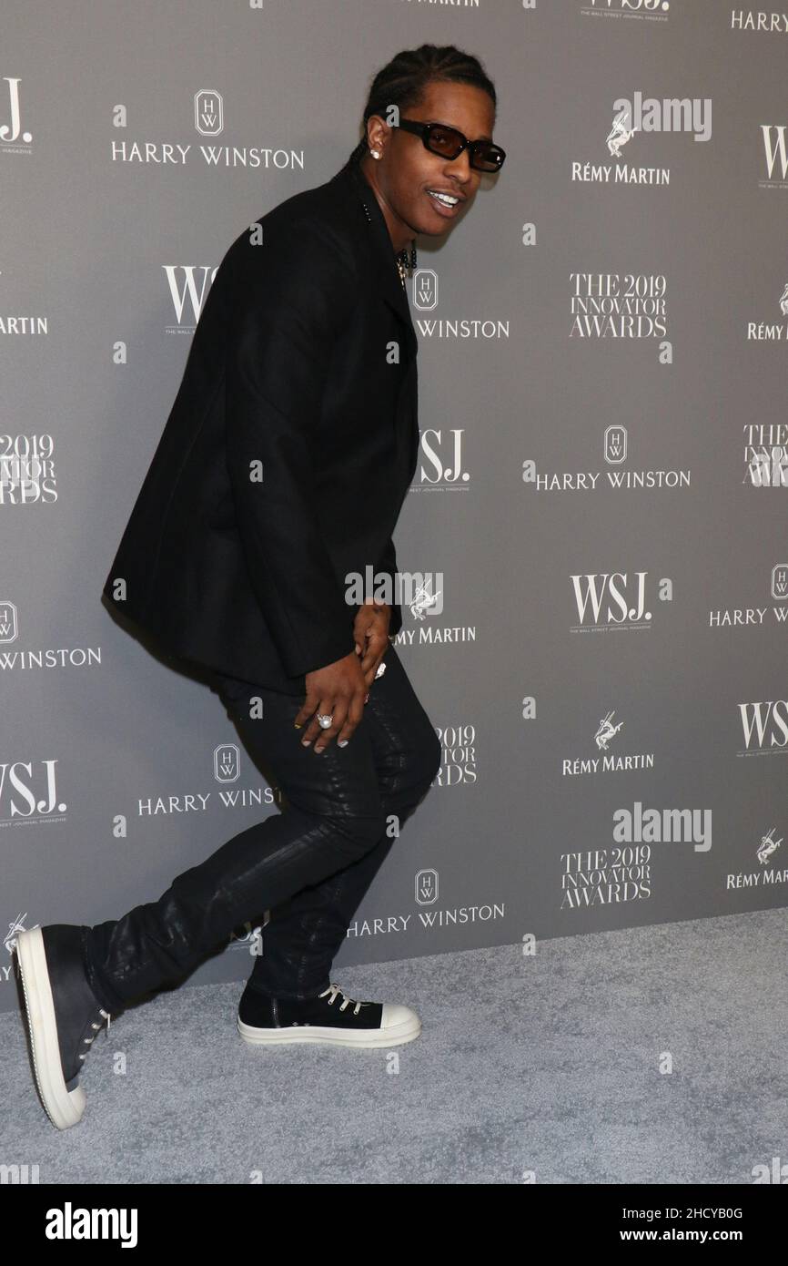 UpscaleHype - ASAP Rocky wears Rick Owens Sneakers and Port Tanger  Sunglasses at the 2019 WSJ Magazine Innovators Awards