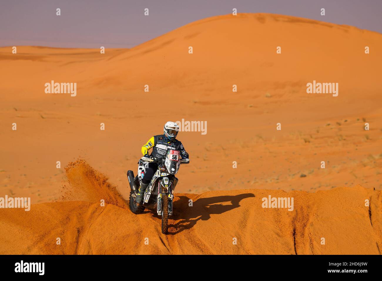 56 Martiny Jerome Bel Team Dumontier Racing Husqvarna 450 Rally Moto W2rc Accion Durante La Etapa 3 Del Rallye De Dakar 22 Entre Al Qaysumah Y Al Qaysumah El 4th 22 De 56 Martiny Jerome Bel Team Dumontier Racing Husqvarna 450 Rally Moto W2rc Accion Durante La Etapa 3 Del Rallye De Dakar 22 Entre Al Qaysumah Y Al Qaysumah El 4th 22 De