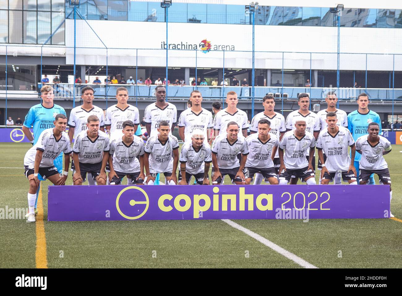 São PAULO, SP - 05.01.2022: IBRACHINA X INTER DE LIMIEIRA - Ibrachina FC e  Inter de Limeira jugaron para el grupo 31 de la 2022 Paulo Junior Football  Cup São en la